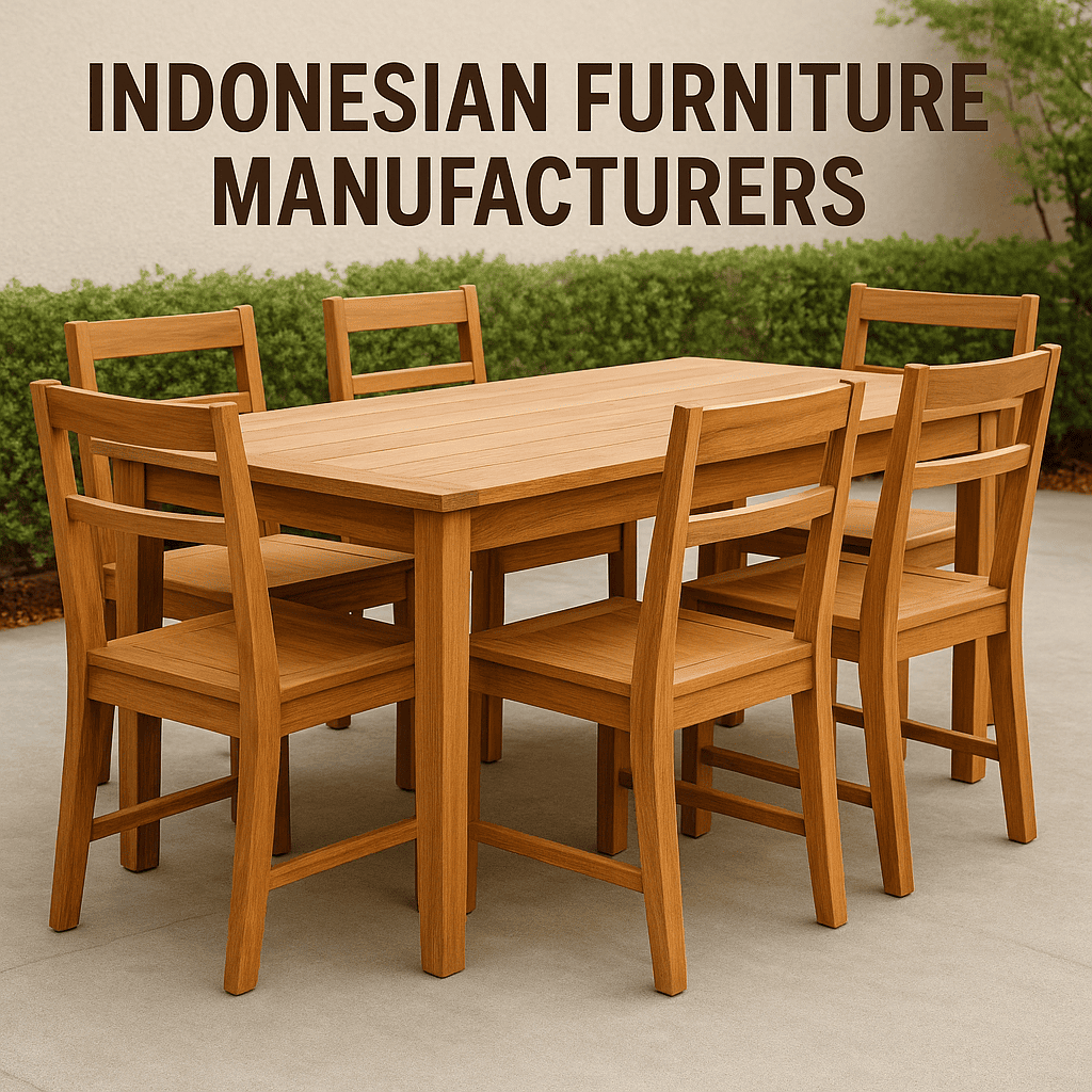 indonesian furniture manufacturers