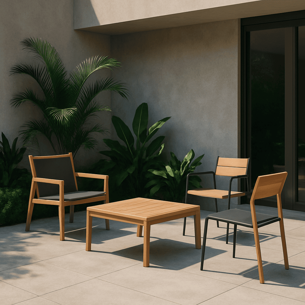 modern minimalist outdoor furniture
