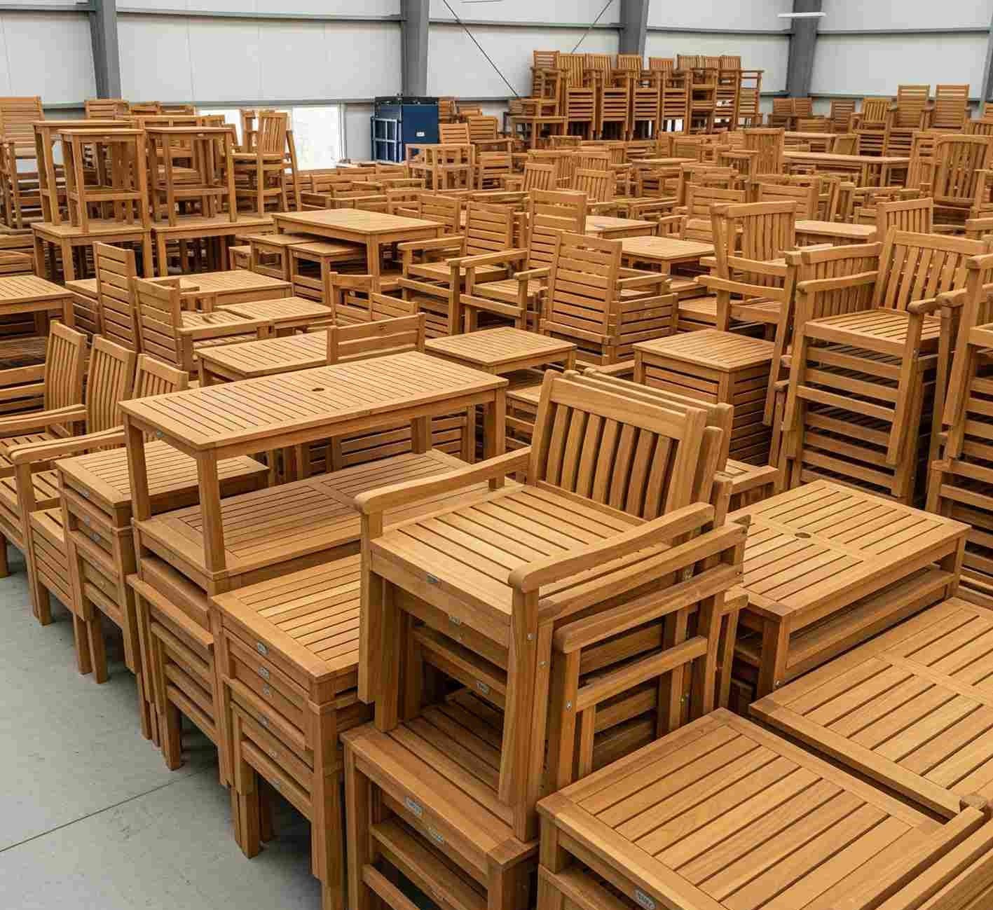 importing teak furniture